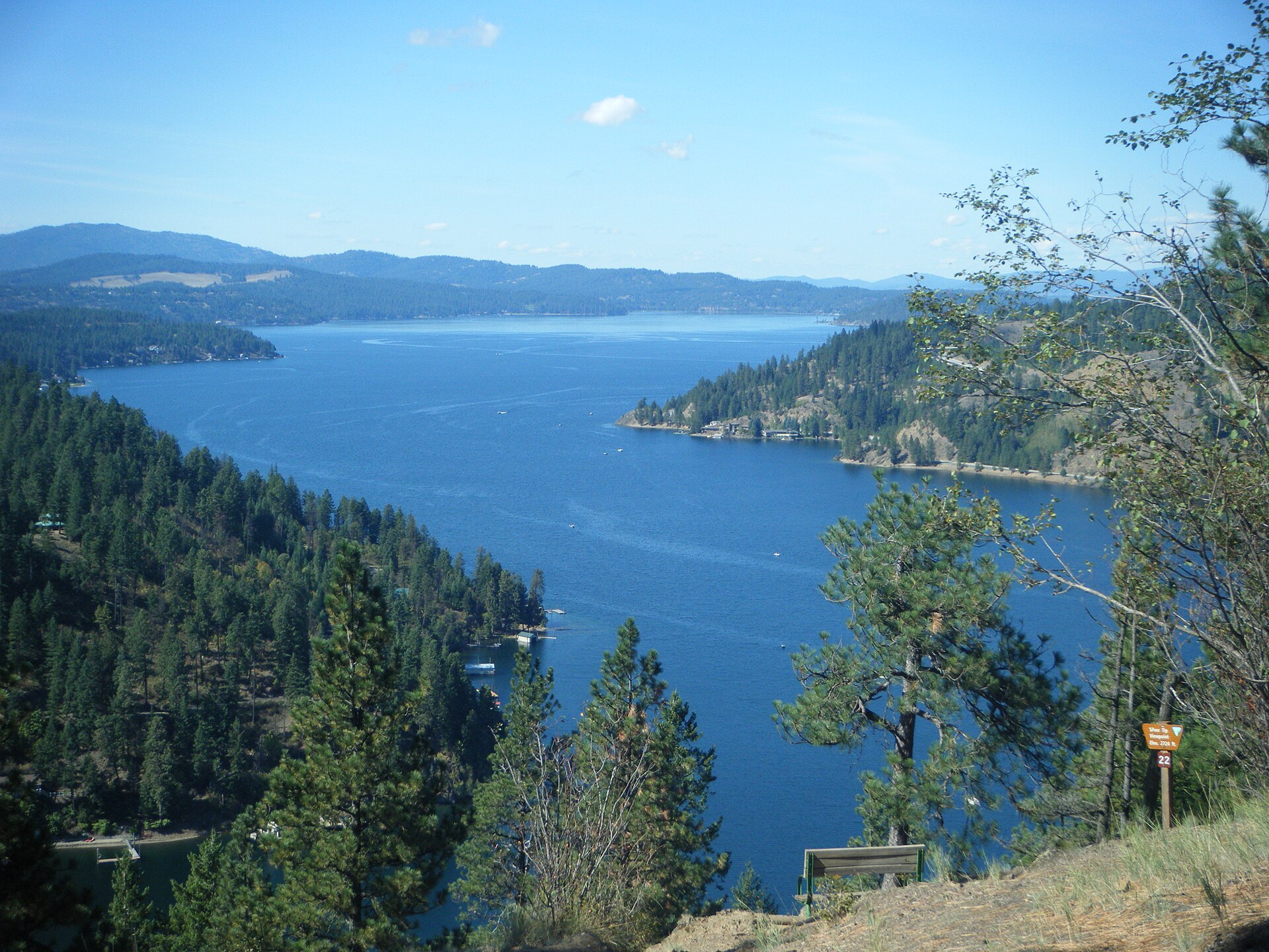 Lake Coeur d’Alene · Mineral Ridge